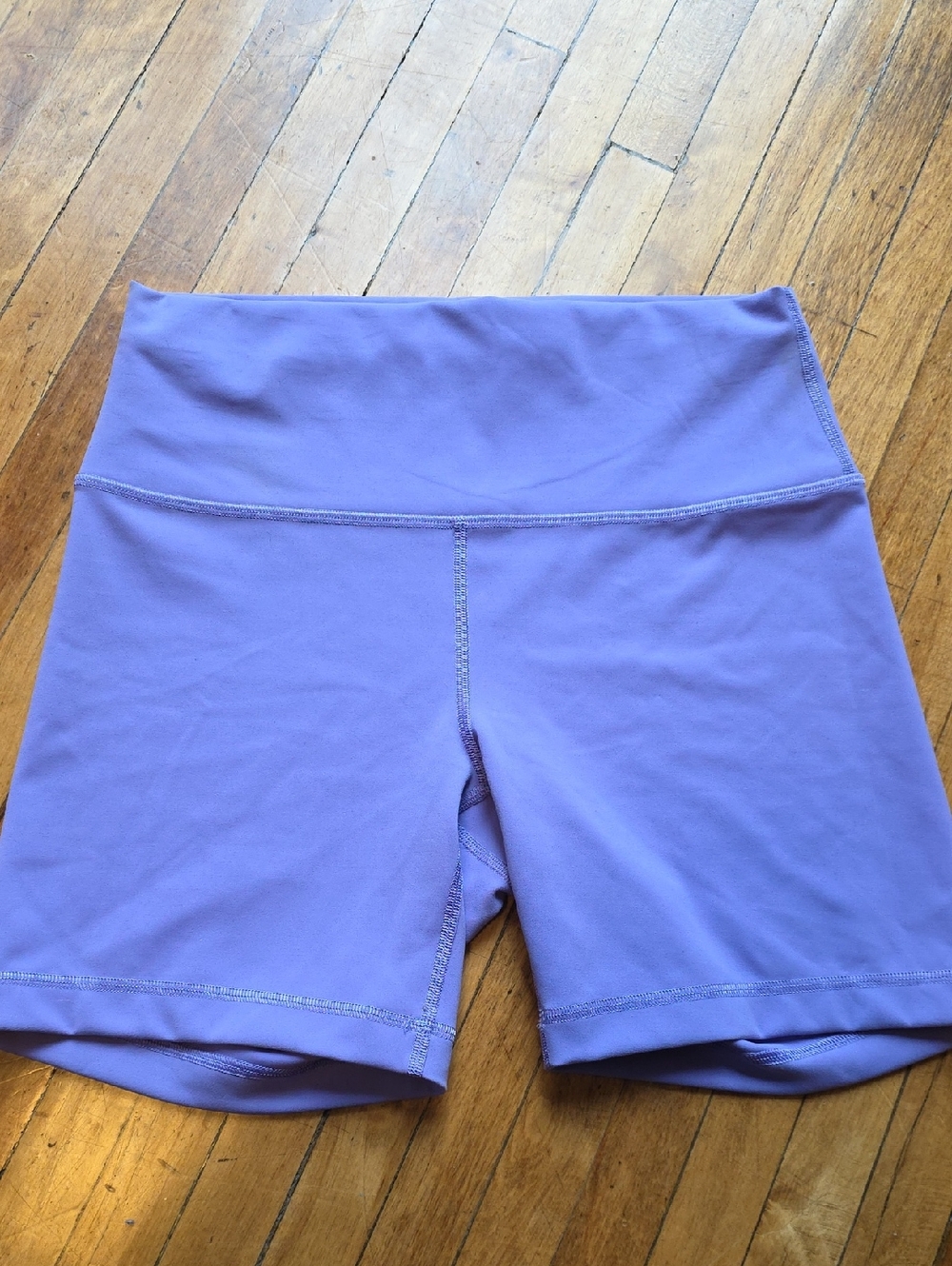Women’s High-Rise Athletic Shorts in Lavender